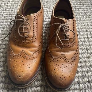 Ben Sherman Alto brogue Oxford size 8-8.5 mens British Tan color